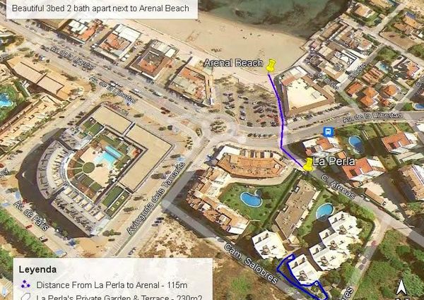 Spacious ground floor for rent with a pool and garden in Javea Arenal LONG TERM