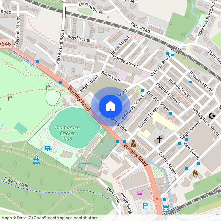 Albert Street, Todmorden, West Yorkshire, OL14