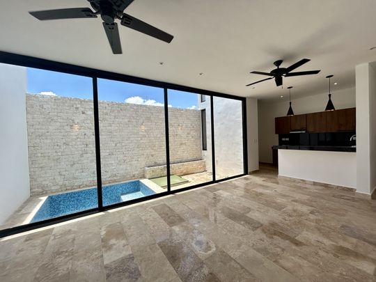 Townhouse a estrenar, de 2 recámaras, en privada con alberca, en Temozón norte. - Photo 1