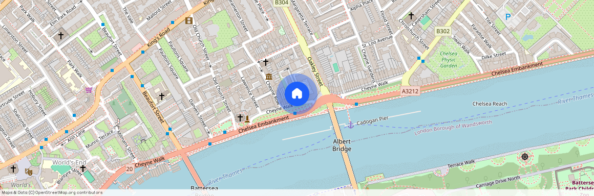 Shrewsbury House, Cheyne Walk, Chelsea, London, SW3