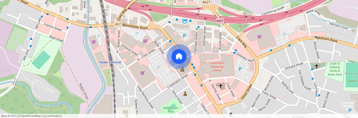 Old Court Street, Hyde, SK14