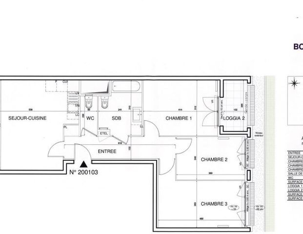 location Appartement T4 DE 76.4m² À BOBIGNY - Photo 1