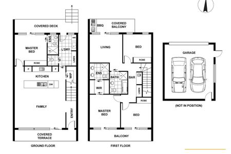 Spacious Four-Bedroom Townhouse with Dual Master Suites and Lake Views - Photo 2