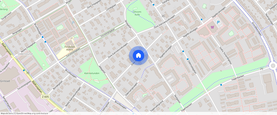 Övre Vattugatan, Östersund