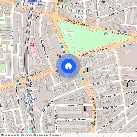 Goldhawk Road, London W12