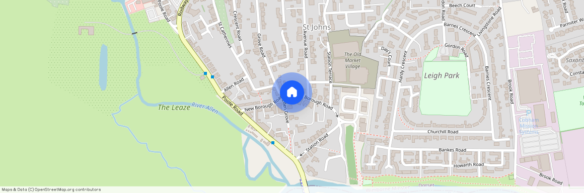 New Borough Road, Wimborne, Dorset, BH21