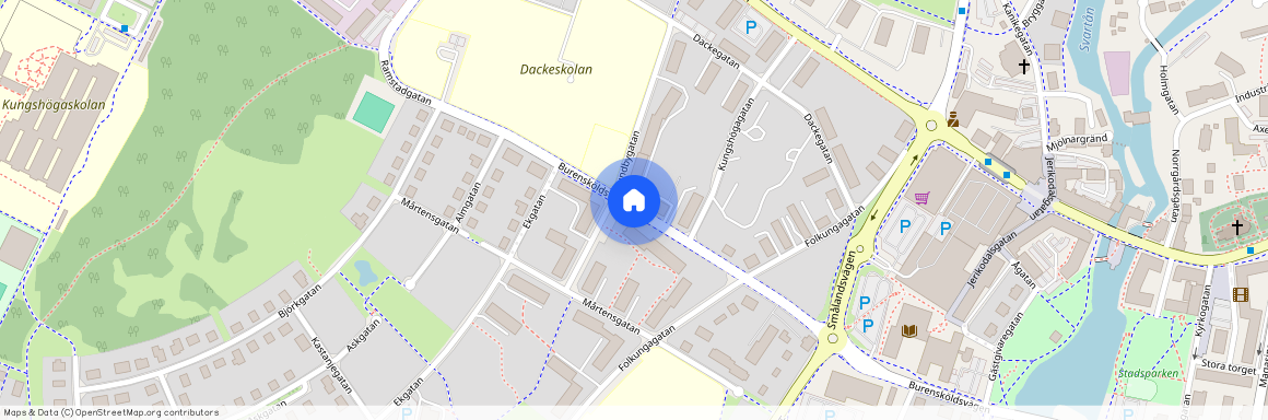 Burensköldsvägen, Mjölby