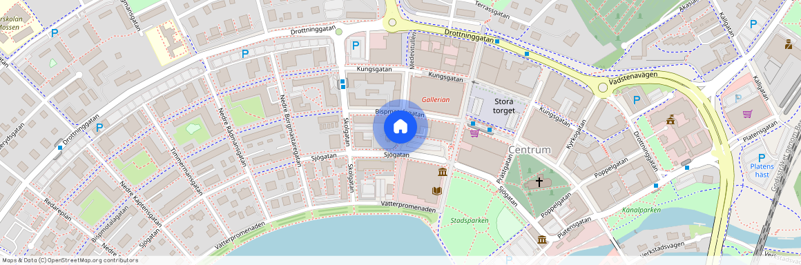 Urban Hjärnes väg, Motala