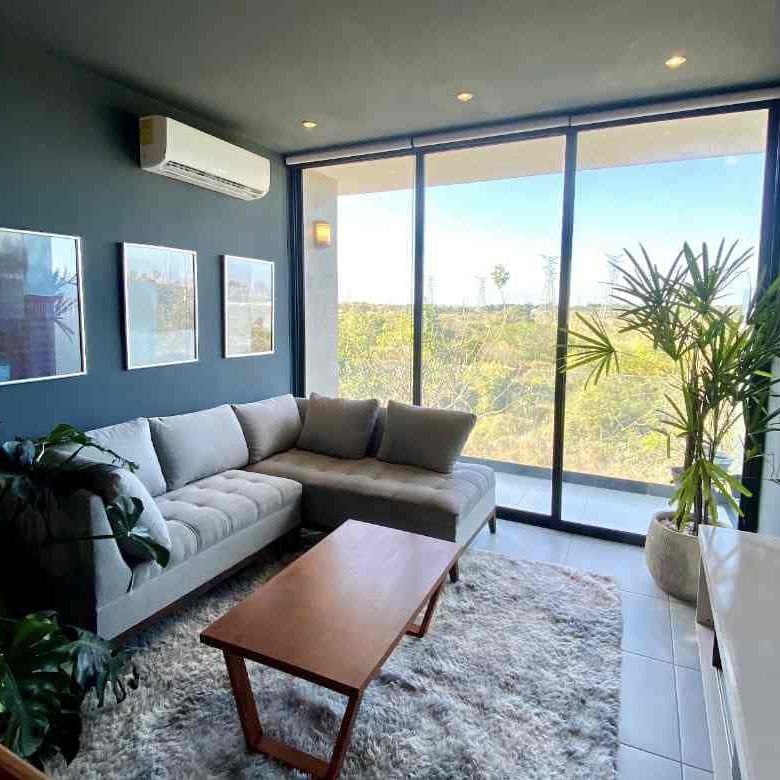 Departamento amueblado en torre con elevador y rooftop. - Photo 1