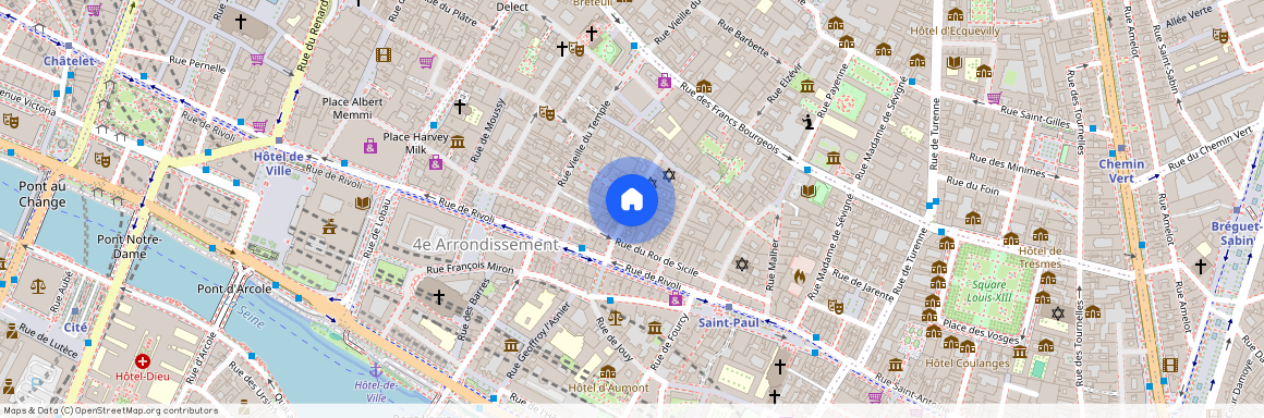 10 Rue des Ecouffes, 75004 Paris, France