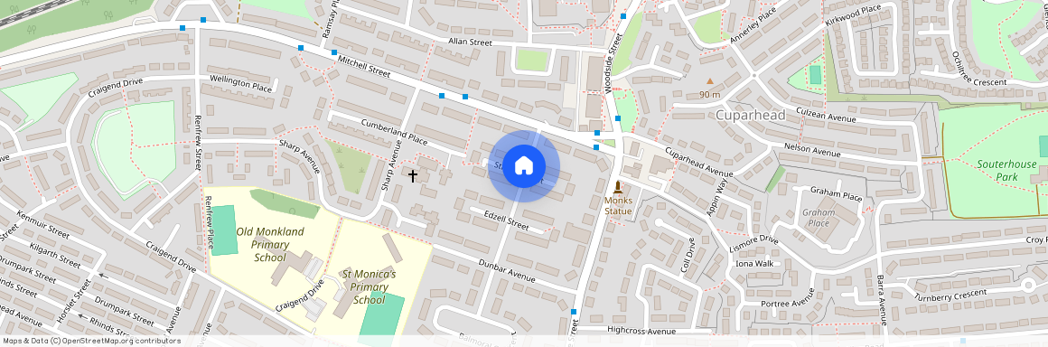 Stirling Street, Coatbridge, Lanarkshire, ML5