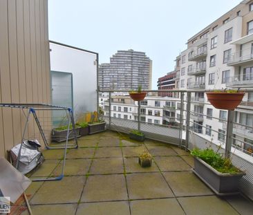 Studio te huur met terras in Sint-Jans-Molenbeek - Foto 3