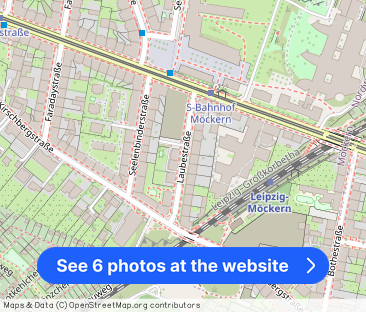 Lichtdurchflutete 2-Raum-Wohnung im Dachgeschoss! Leipzig-Möckern! - Photo 1