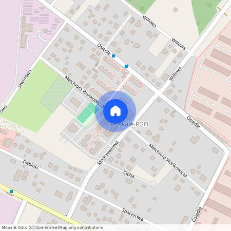 ul. Melchiora Wańkowicza, Nisko, Nisko, niżański, podkarpackie