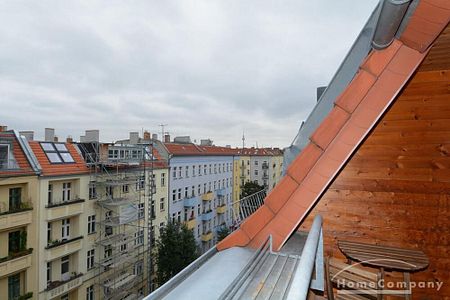 Möblierte helle 3-Zi-Wohnung mit Dachterrasse, Prenzlauer Berg, Berlin - Foto 5