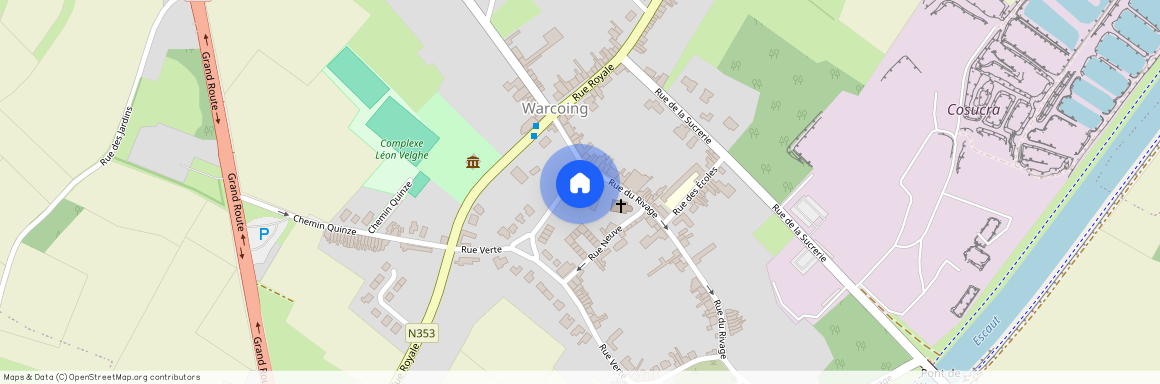 Rue du Rivage 10 bus 02, 7740, WARCOING
