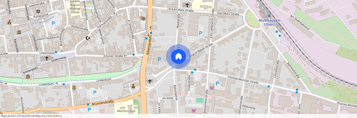 August-Bebel-Straße 59, 99974 Mühlhausen/Thüringen