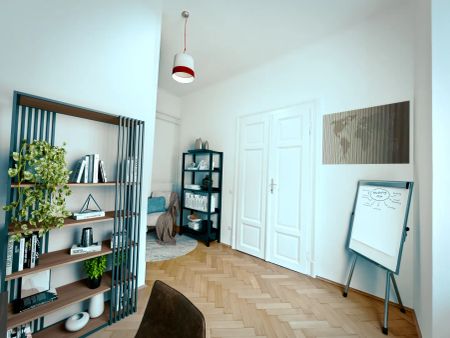 Erstbezug nach Sanierung 4-Zimmer-Wohnung nahe Augarten - Provisionsfrei! - Photo 2