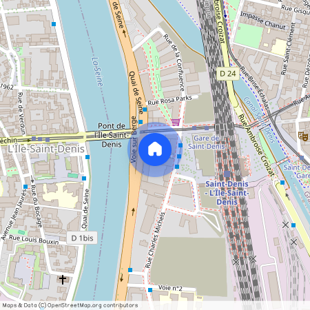 Building Rue Alphonse Combe - full-concierge - 1513000, Rue Alphonse Combe, Saint-Denis