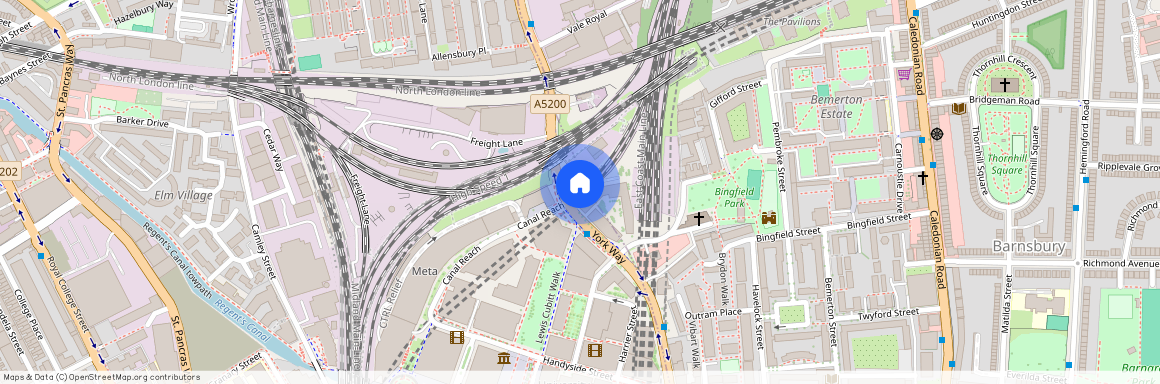 909, Author Kings Cross, York Way, London, N1