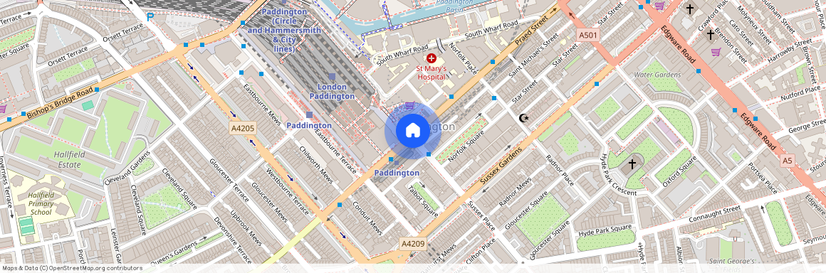 Praed Street, Paddington W2, London