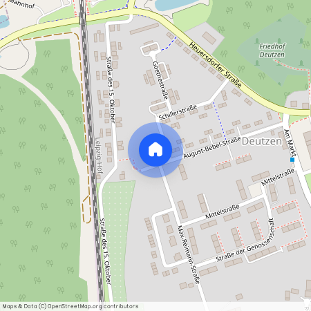 Schillerstraße 1, OT Deutzen, 04575 Sachsen - Neukieritzsch