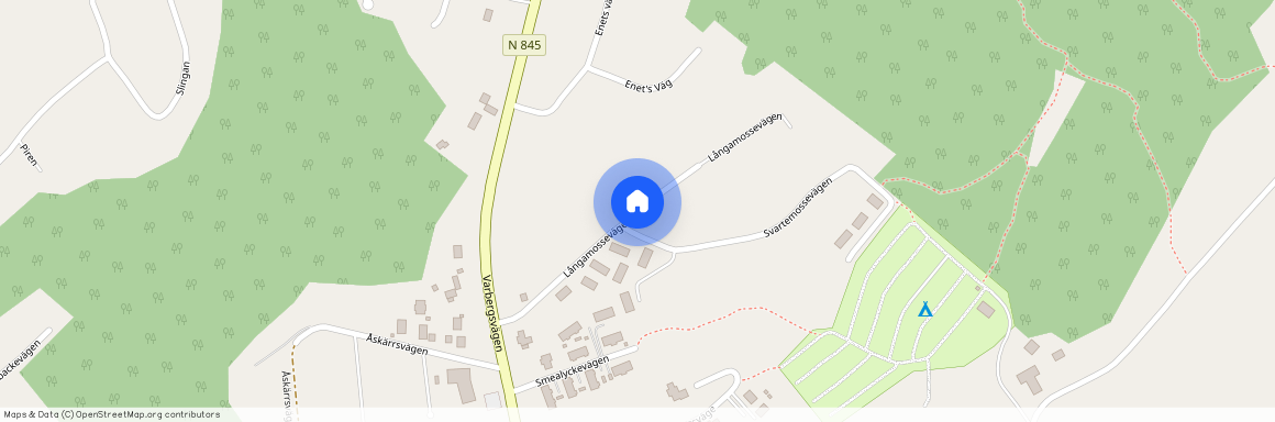 Långamossevägen, Stråvalla