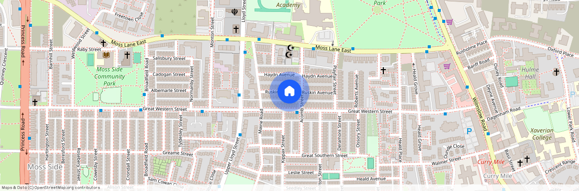 RUSKIN AVENUE, Manchester M14