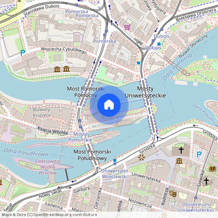 ul. Księcia Witolda, Nadodrze, Śródmieście, Wrocław, dolnośląskie