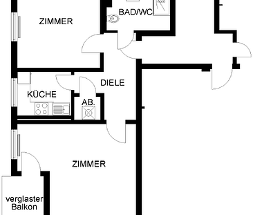 2-Zimmer Wohnung in Haspe-Zentrum - Foto 2