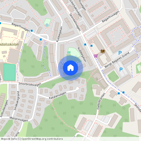 Kubbegatan 57, 128 67 Sköndal, Stockholm