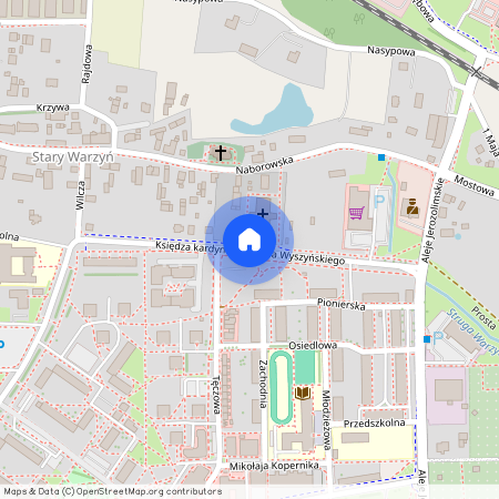 ul. kard. Stefana Wyszyńskiego, Brzeg Dolny, Brzeg Dolny, wołowski, dolnośląskie