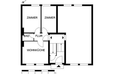 Gemütliche 2-Zimmer-Hochparterre-Wohnung - Foto 3