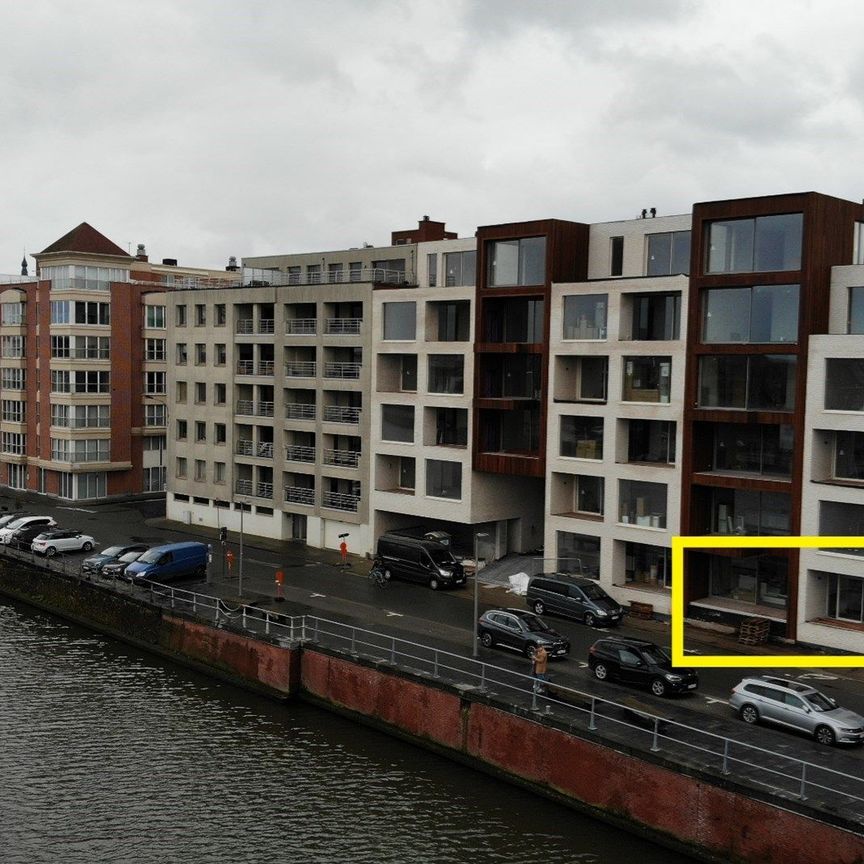 Appartement ( 93,1 m²) aan de Leie met 2 kamers en een terras (van 5,2 m²) - Foto 1