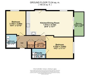 2 bedroom flat to rent - Photo 2