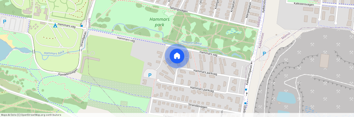 Hammars parkväg 23, Sibbarp