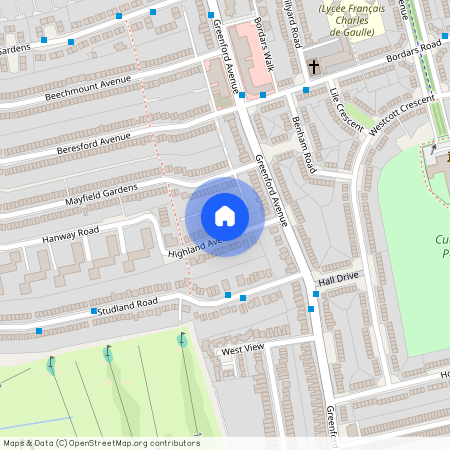 Highland Avenue, Hanwell, W7