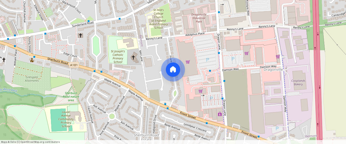 Frank Street, Durham, DH1