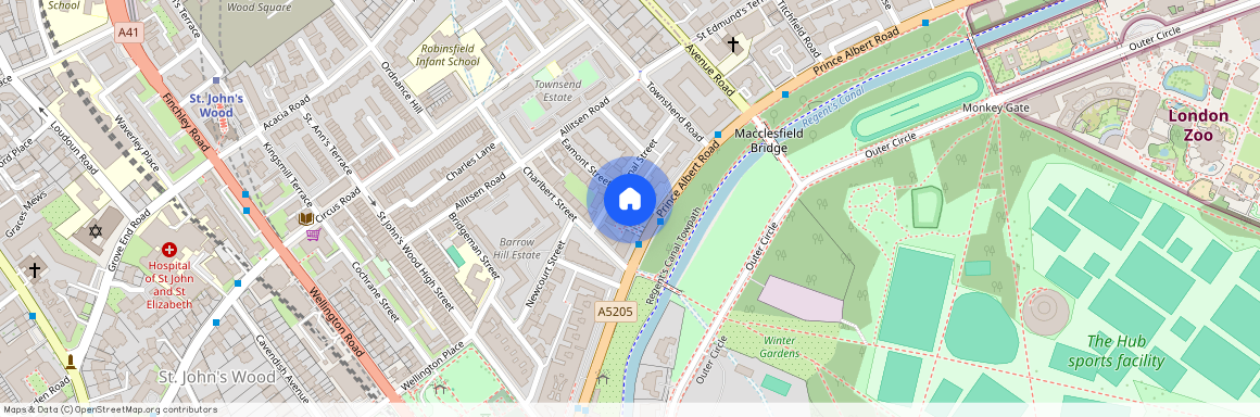 Prince Albert Road, St John's Wood, NW8