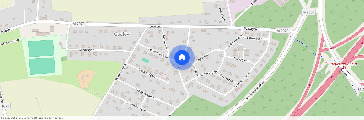 Jungfruvägen, Gualöv