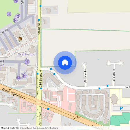 google map, Township of Langley, Township of Langley, Metro Vancouver, V2Y 1L7