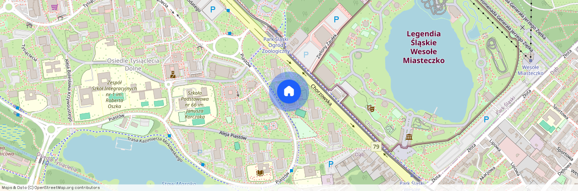 Tysiąclecia, ul. Piastów, Katowice