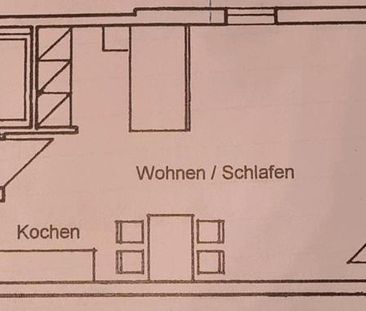 1-Zimmer-Wohnung + Balkon + Tiefgaragenstellplatz in Nauheim - Photo 3