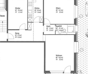 3 Zimmer, 64 m², 2. Stock - Photo 6