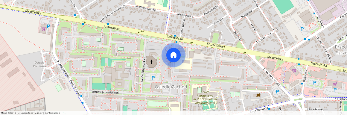 os. Osiedle Zachód, Stargard, stargardzki, zachodniopomorskie