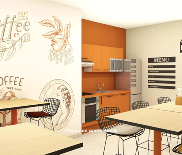 Studio de 19 à 22m² meublé et équipé - Photo 2