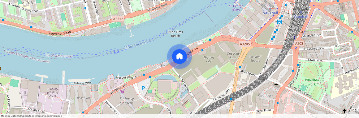 Nine Elms Lane, London, SW8