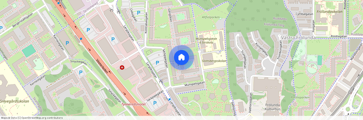 Västra Frölunda, Göteborg, Västra Götaland, Gånglåten 19