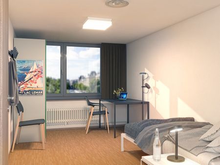 1 room furnished flat - Photo 3