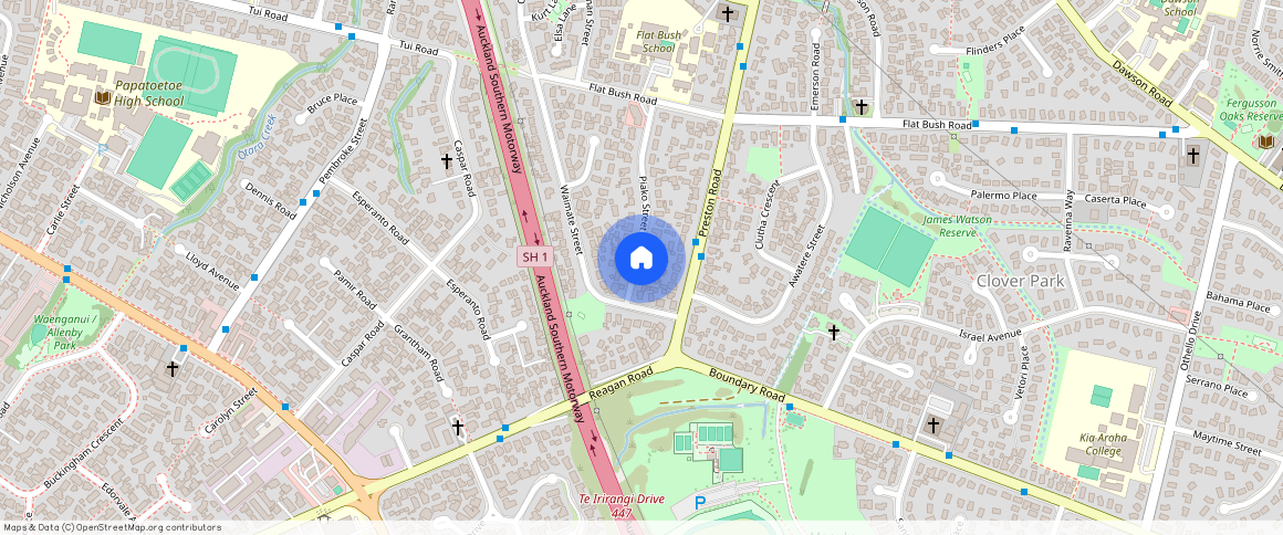 ** Piako Street, Otara, Manukau City